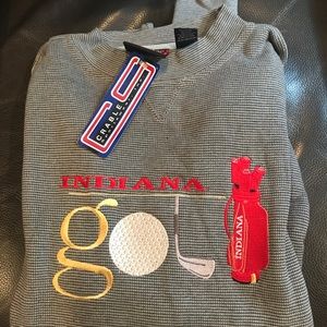 Curable Sportswear Indiana University Golf Shirt